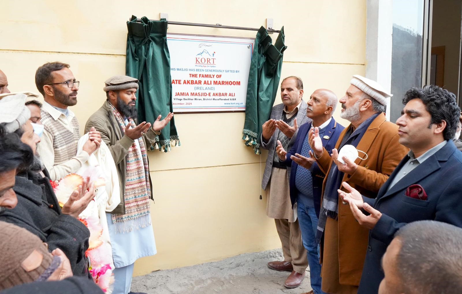 KORT COMPLETES ANOTHER MOSQUES PROJECT IN AJK’S REMOTE VILLAGE: