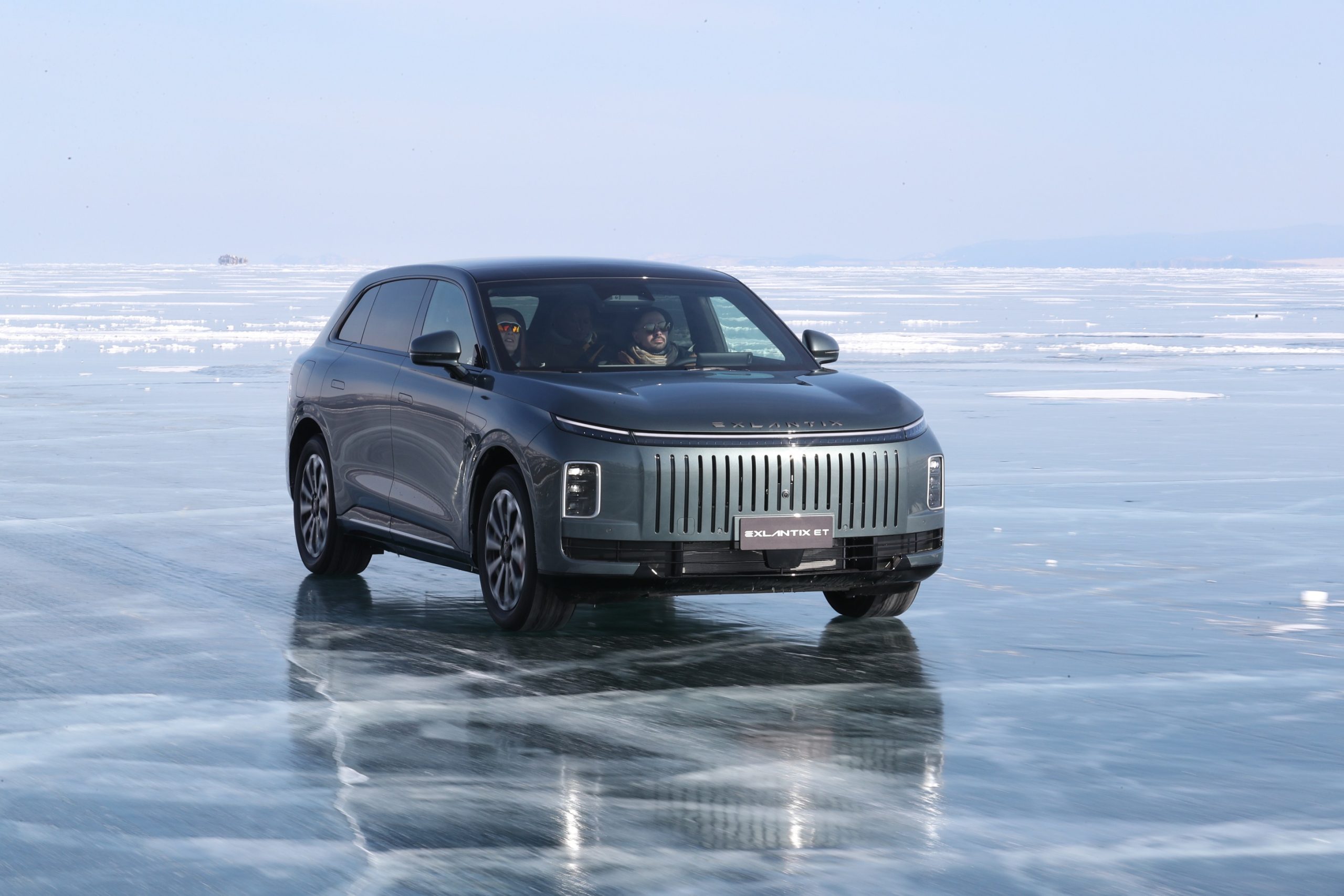 Three New Limit Guinness Records at Ice Speed Festival EXEED EXLANTIX ES & ET Redefine Ice Speed