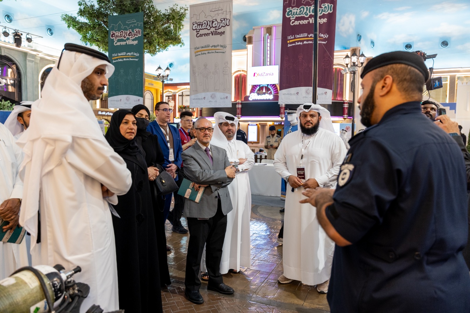 Organized by QCDC in Partnership with MoEHE and MoL Career Village Open Doors to Qatar’s Future Workforce Empowering youth via direct industry engagement