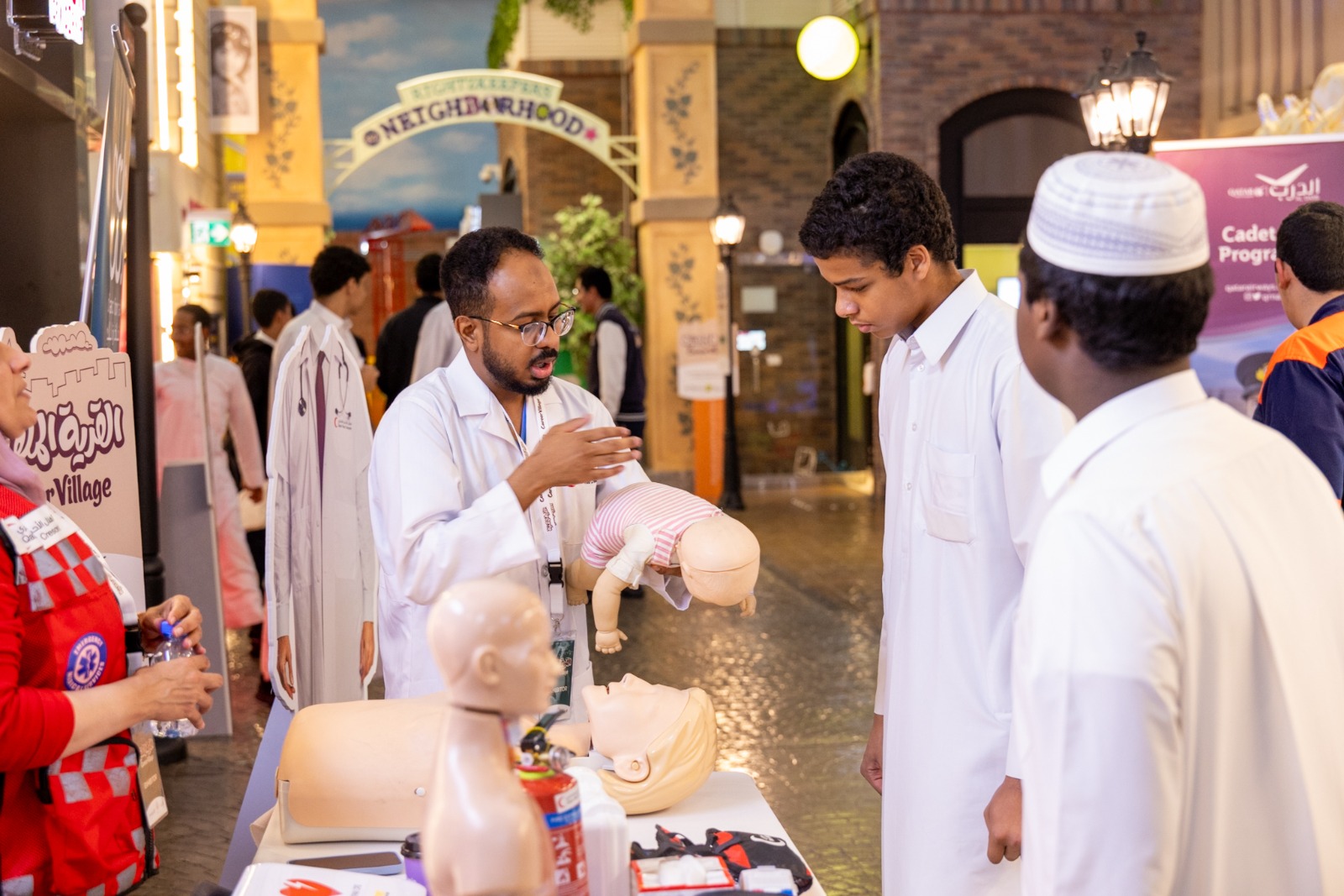 Organized by QCDC in Partnership with MoEHE and MoL Career Village Open Doors to Qatar’s Future Workforce Empowering youth via direct industry engagement