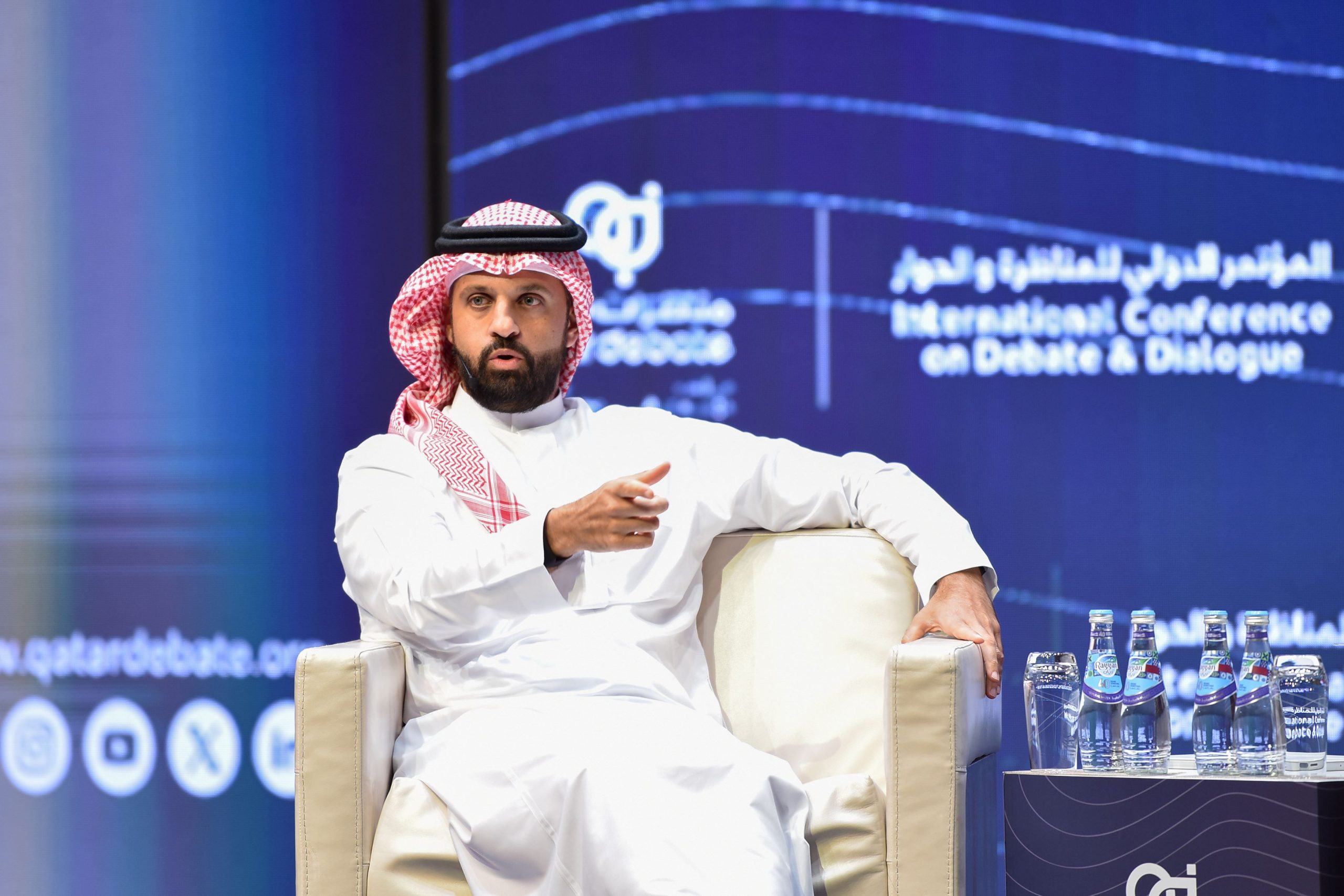 “Media Trailblazers” session brings together Anas Bukhash, Mohammed Islam, and Mohammad Saadon Al Kuwari QatarDebate’s Second International Debate and Dialogue Conference concludes with 1,200 participants