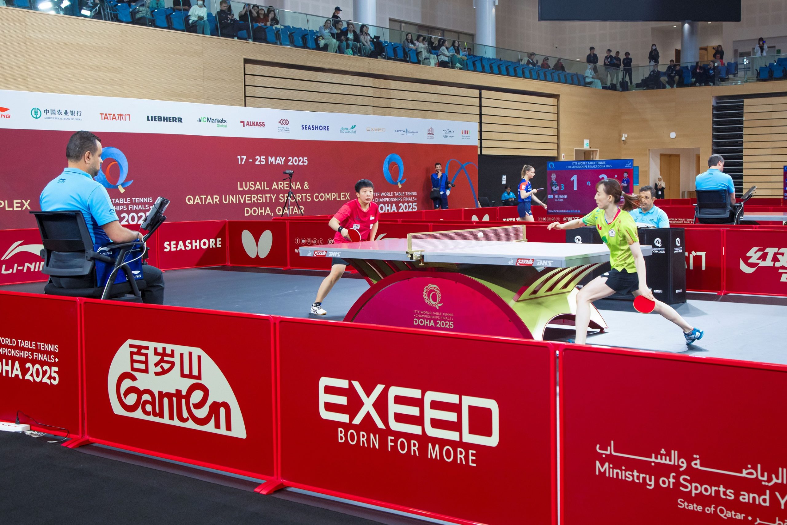 EXEED Drives Excellence as Official Transportation Sponsor of ITTF World Table Tennis Championships Finals 2025