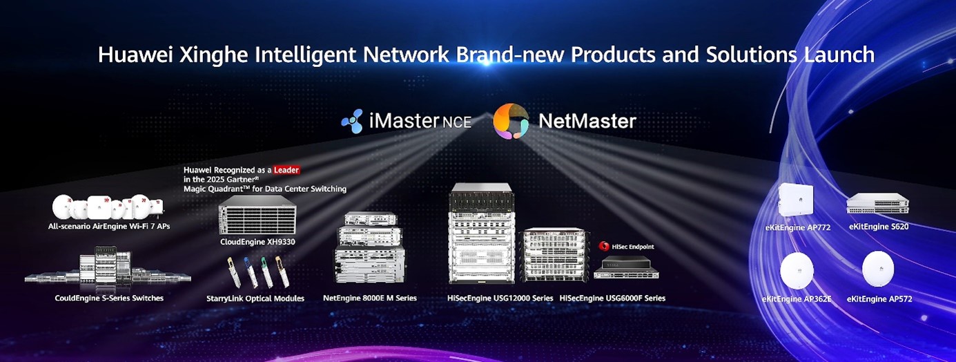 Huawei Unveils Fully-Upgraded Xinghe Intelligent Network Offerings for the Middle East and Central Asia, Leading AI-Powered Network Innovation and Propelling the Wave of Intelligence