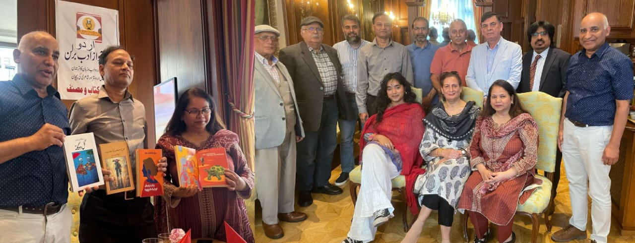 آوازِ اردو ادب برلن کے زیرِ اہتمام معروف ادیب سید کاشف رضا کے اعزاز میں تقریب