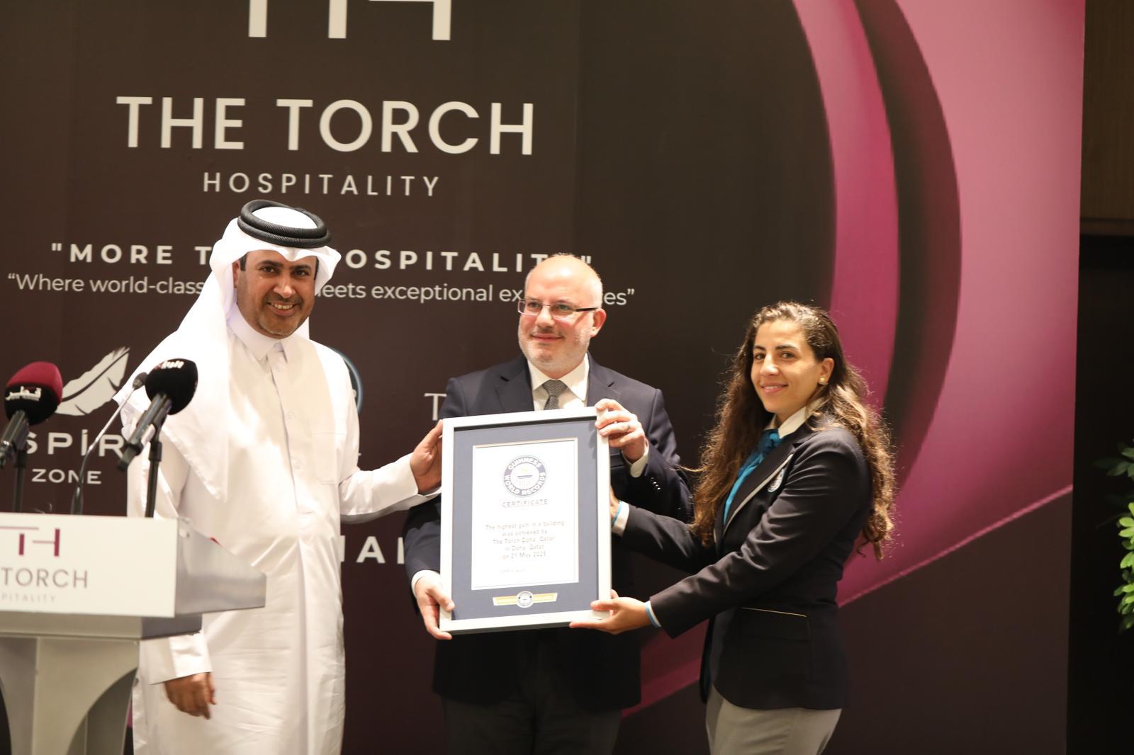 The Torch Hospitality Launched in Grand Ceremony; Unveils Guinness World Record-Holding Gym at The Torch Doha