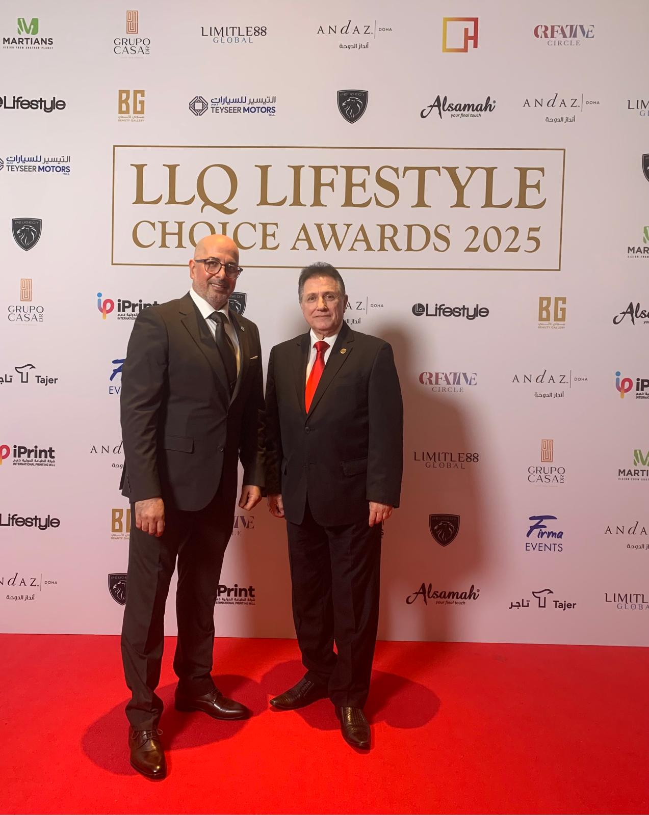 Mouneer Tabbah Honored at LLQ Lifestyle Gala