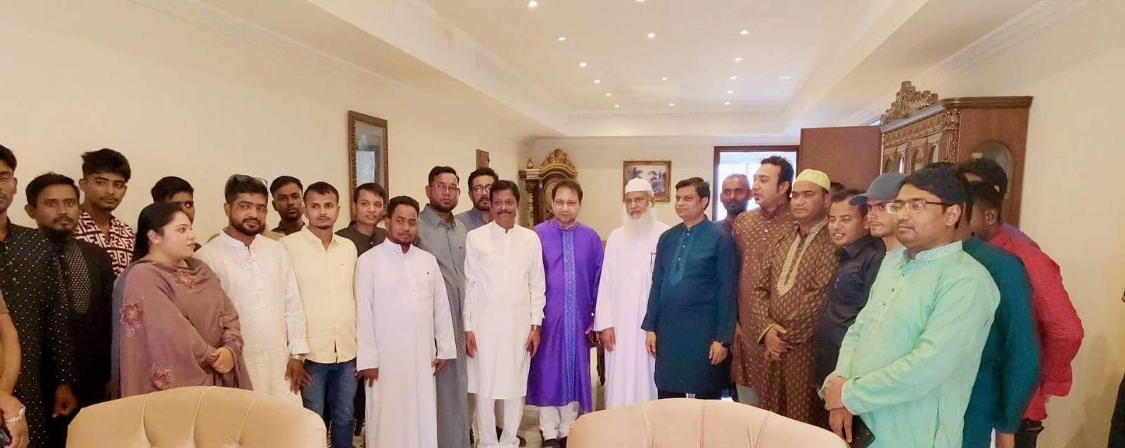 Akash media hosts Eid greetings with Bangladesh Ambassador in Qatar