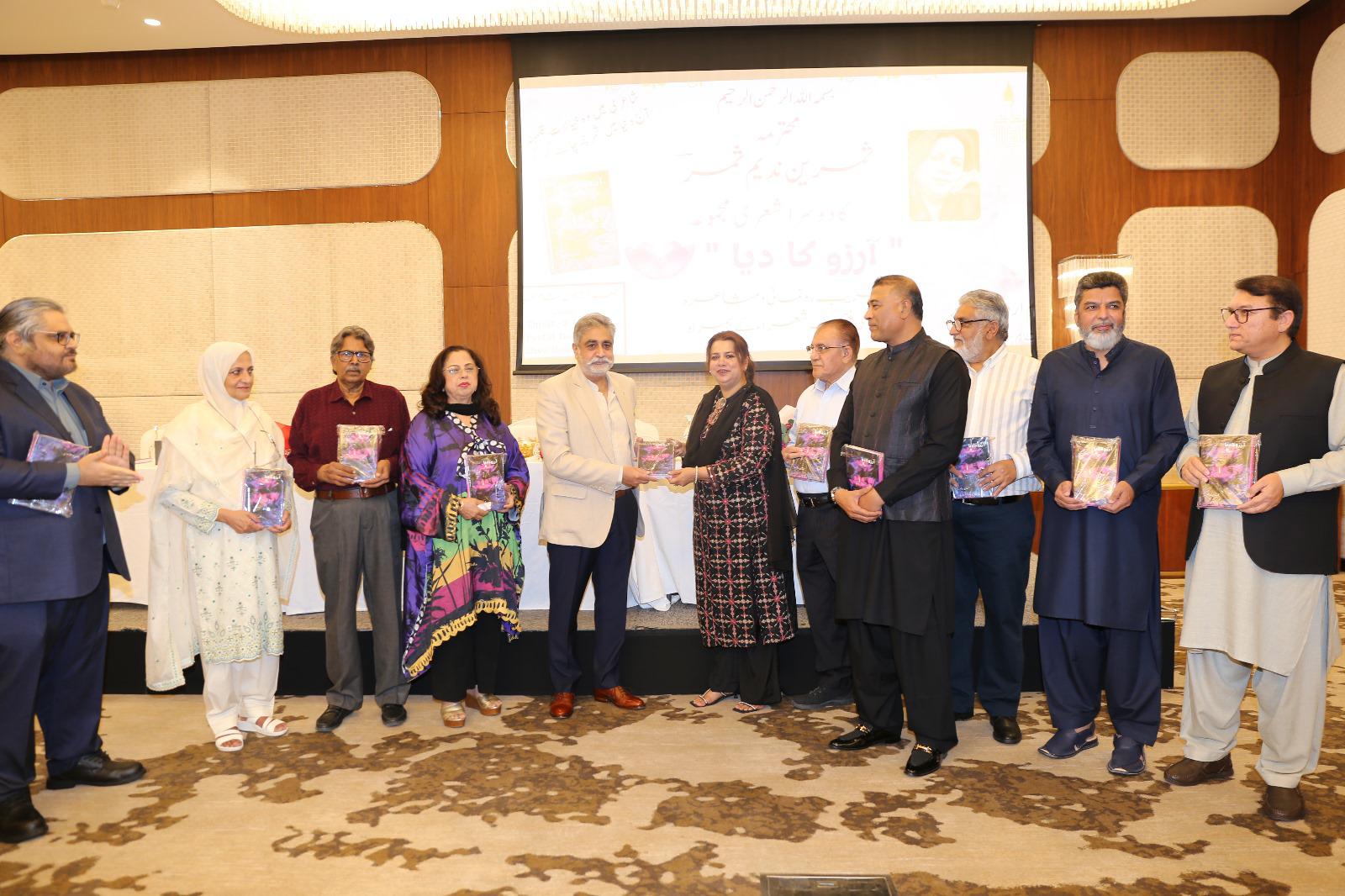 بزمِ اردو قطر کے زیرِ اہتمام: ’آرزو کا دیا‘ کی رسمِ رونمائی و محفلِ مشاعرہ — ایک تہذیبی و جمالیاتی تجلی