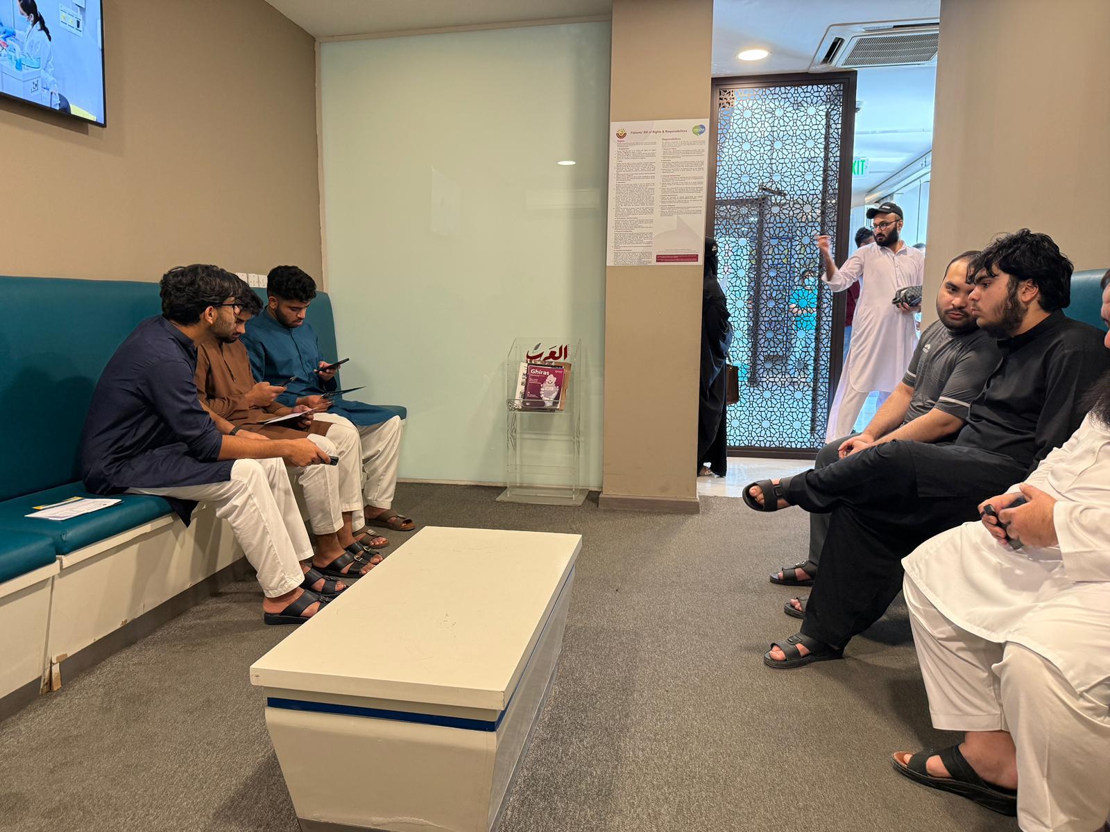 پاکستان ویلفیئر فورم قطرکا پاکستانی کمیونٹی کے لیے فری میڈیکل کیمپ۔