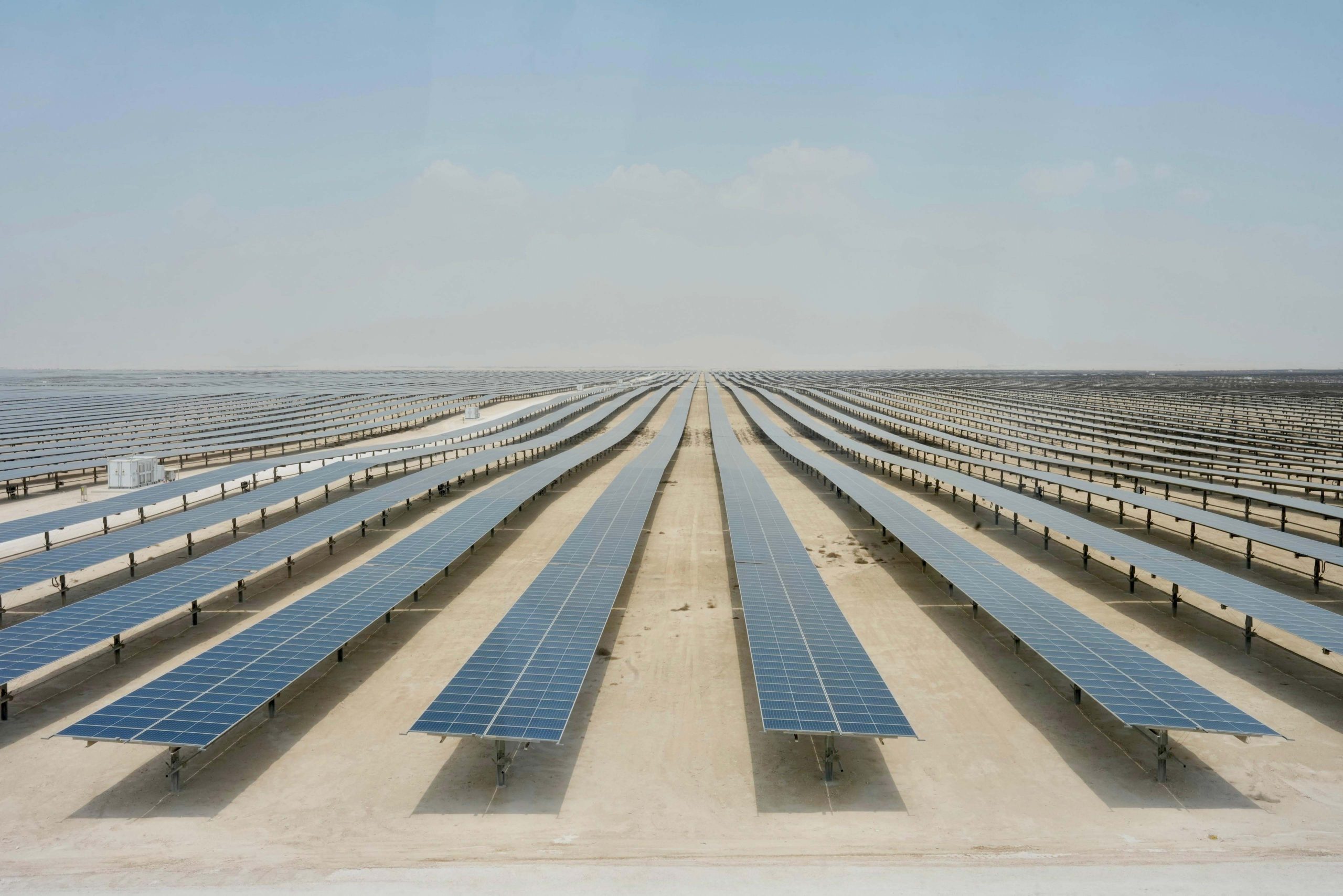 GCC Interconnection Authority delegation visits Al-Kharsaah Solar Power Plant