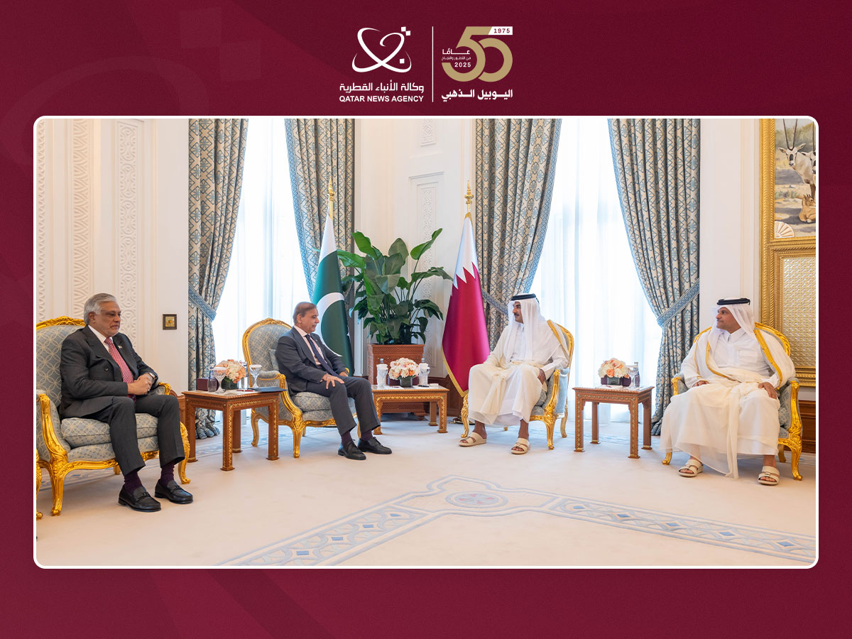 Qatar Amir, Pakistan’s Prime Minister discuss regional and International developments