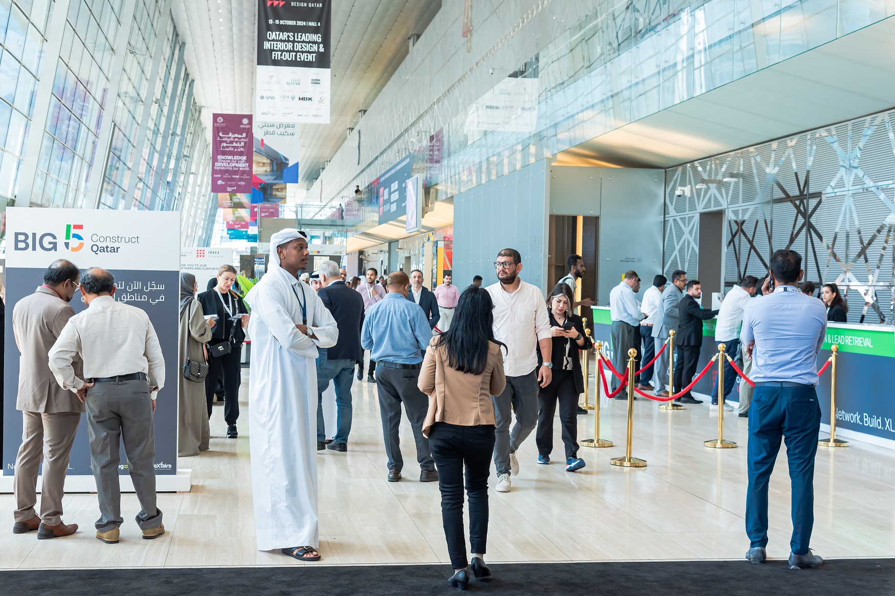 Over 250 exhibitors and 35+ expert-led talks set to drive Qatar’s construction and design industries forward at Big 5 Construct Qatar and INDEX Design Qatar