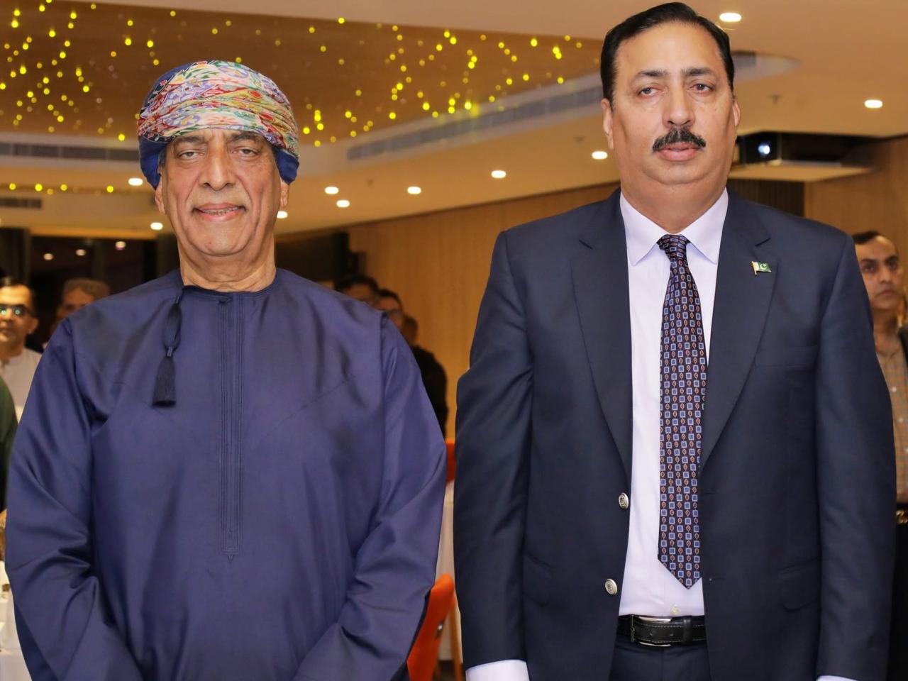 چہرمین اوورسیز پاکستانیز فاؤنڈیشن (OPF) سید قمر رضا کی سلطنت عمان میی پاکستانی کمیونٹی ڈیسنٹ ڈئیر گروپ کی خصوصی دعوت پر عمان آمد