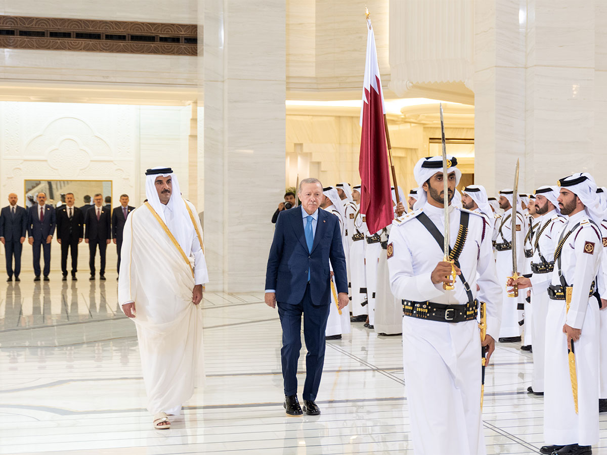 Qatar Amir, Turkiye’s President Co-Chair 11th Qatari-Turkish Supreme Strategic Committee Meeting