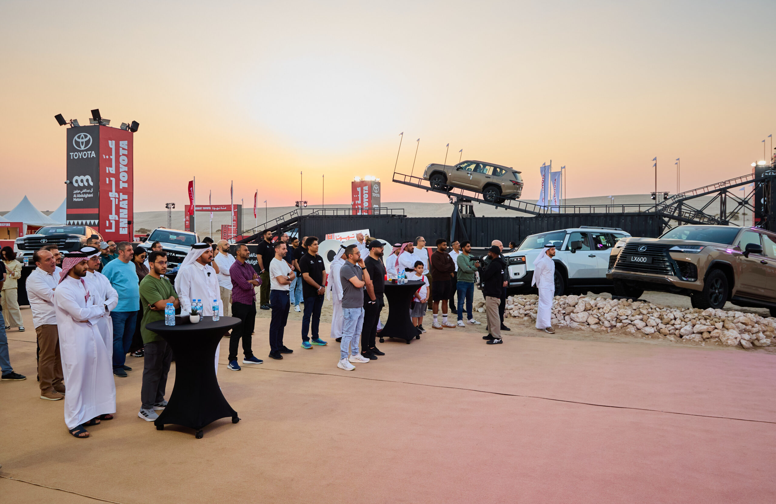 Al Abdulghani Motors Launches “Ennat Toyota,” Qatar’s First Event Dedicated to Experiencing Toyota and Lexus Vehicles Off-Road