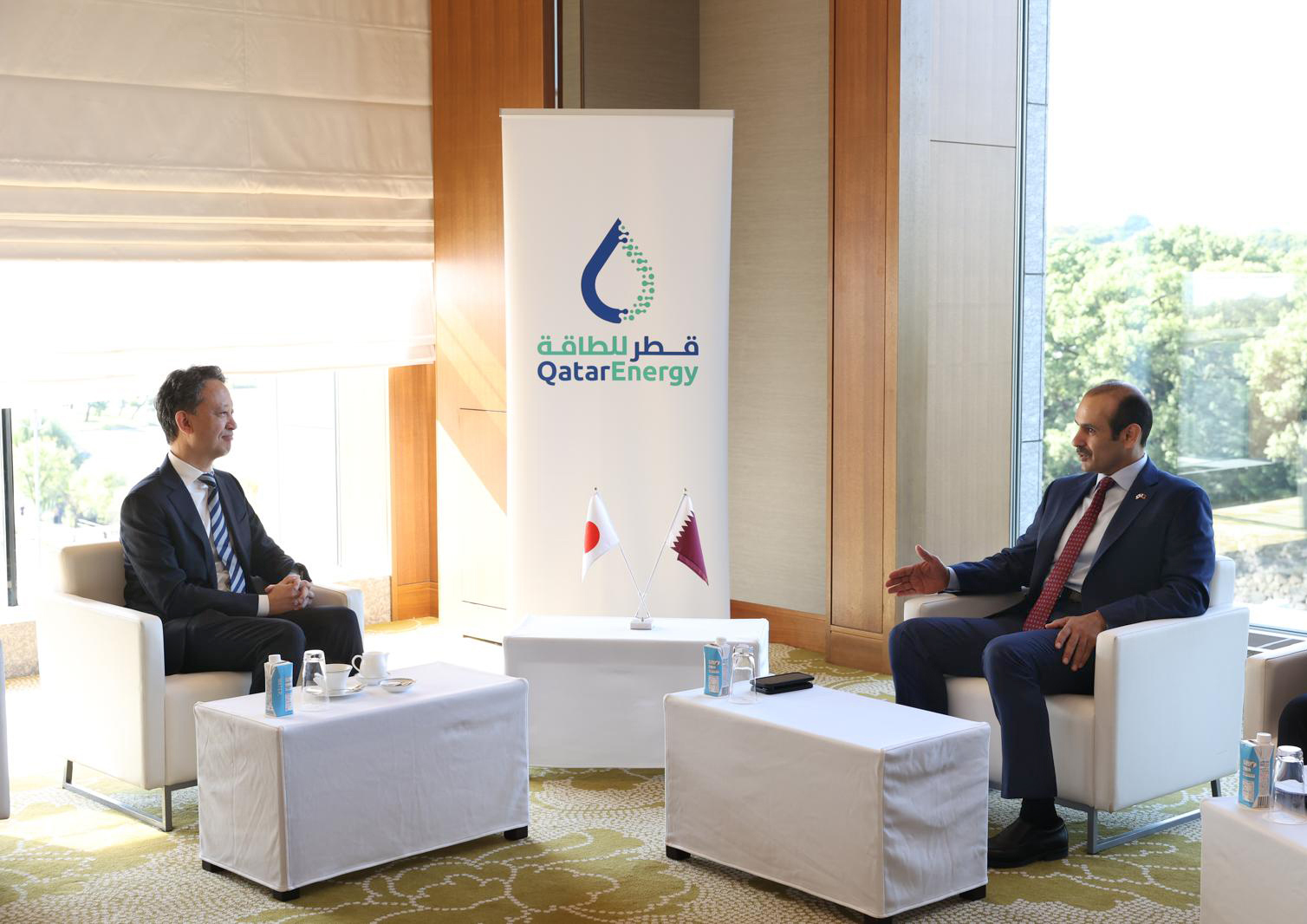 H.E. Minister Saad Sherida Al-Kaabi meets senior Japanese energy industry leaders