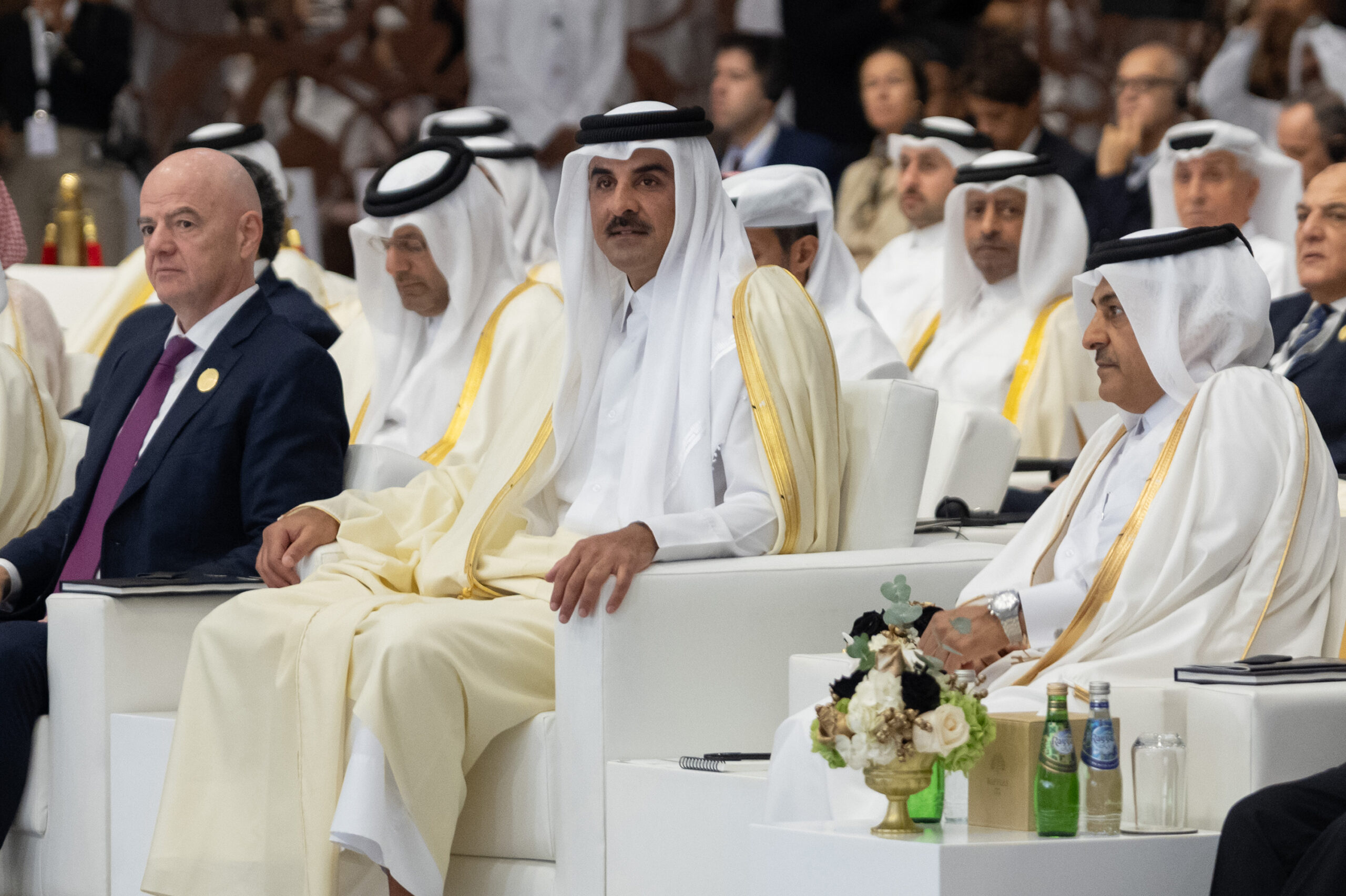 Qatar Amir Attends Sheikh Tamim bin Hamad Al-Thani International ACE Award Ceremony