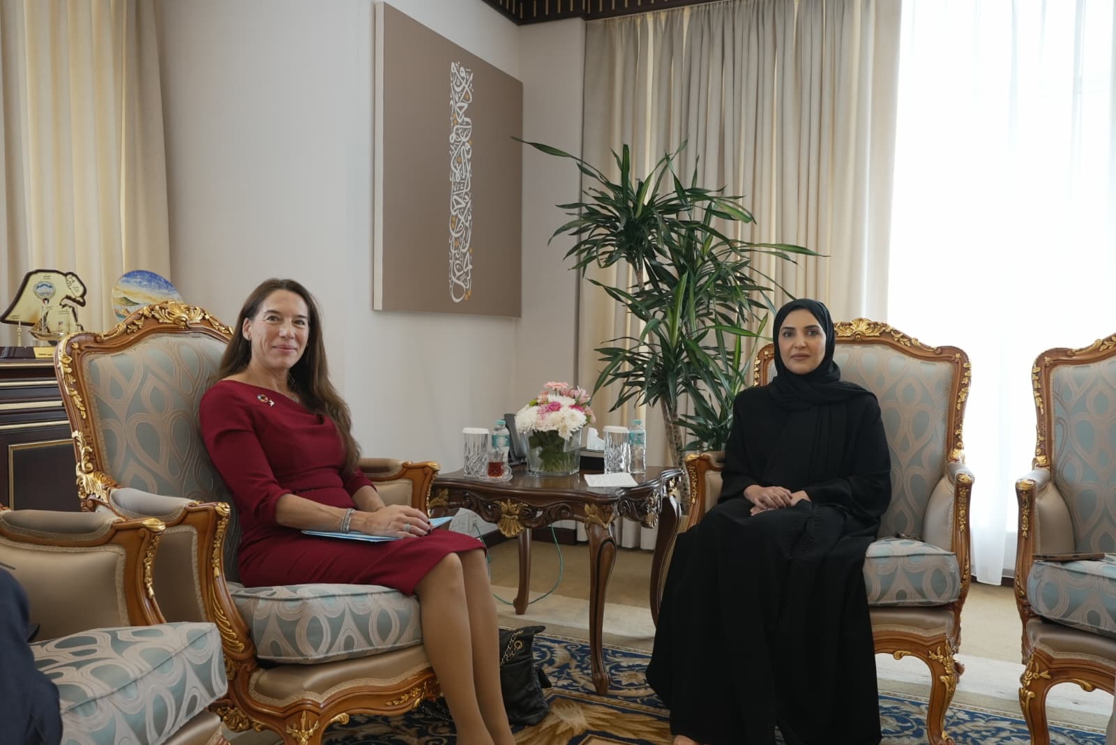 NHRC Chairperson Maryam Al-Attiyah Holds High-Level Meetings with UN, Human Rights, and Diplomatic Officials