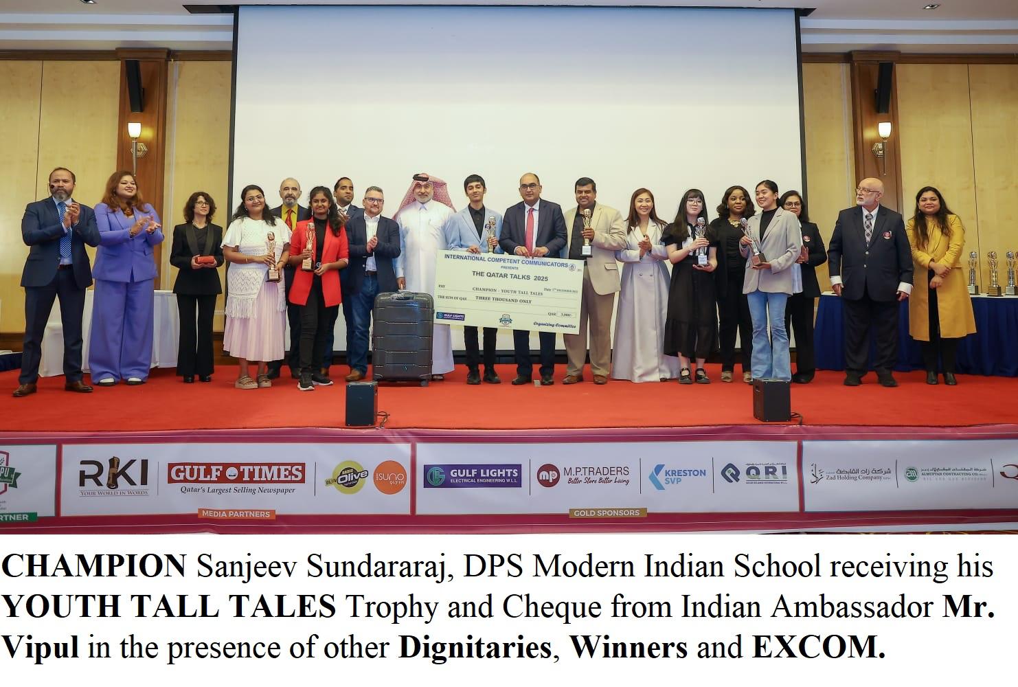 THE CHAMPION SPEAKERS OF QATAR 2025