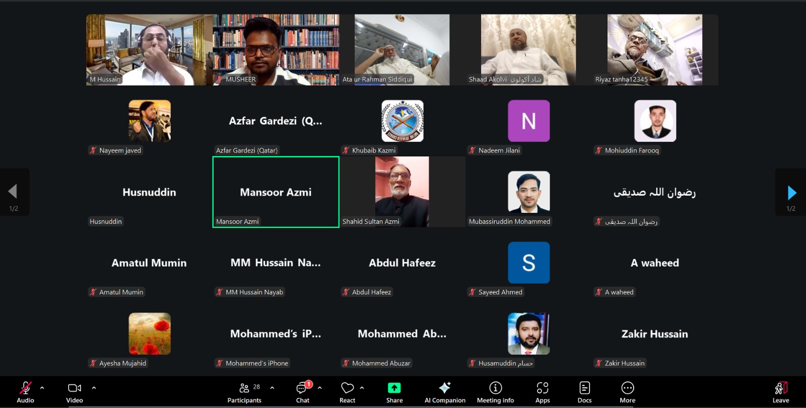 حلقۂ ادب اسلامی قطر کا ادبی اجلاس و مشاعرہ شاندار کامیابی سے اختتام پذیر