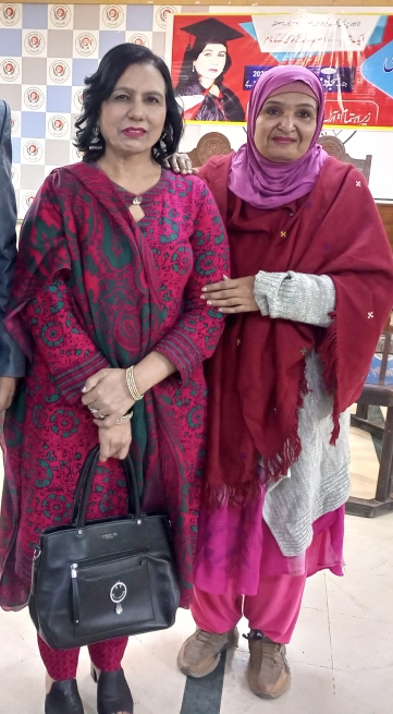 لاہور پریس کلب میں ڈاکٹر عارفہ صبح خان کے اعزاز میں پروقار تقریب”.