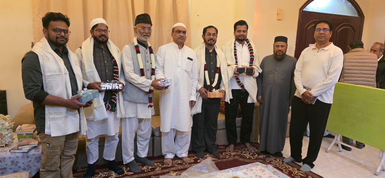 ادب نواز شخصیت نوید احمد کے دولت خانے پر ایک یادگار شعری نشست