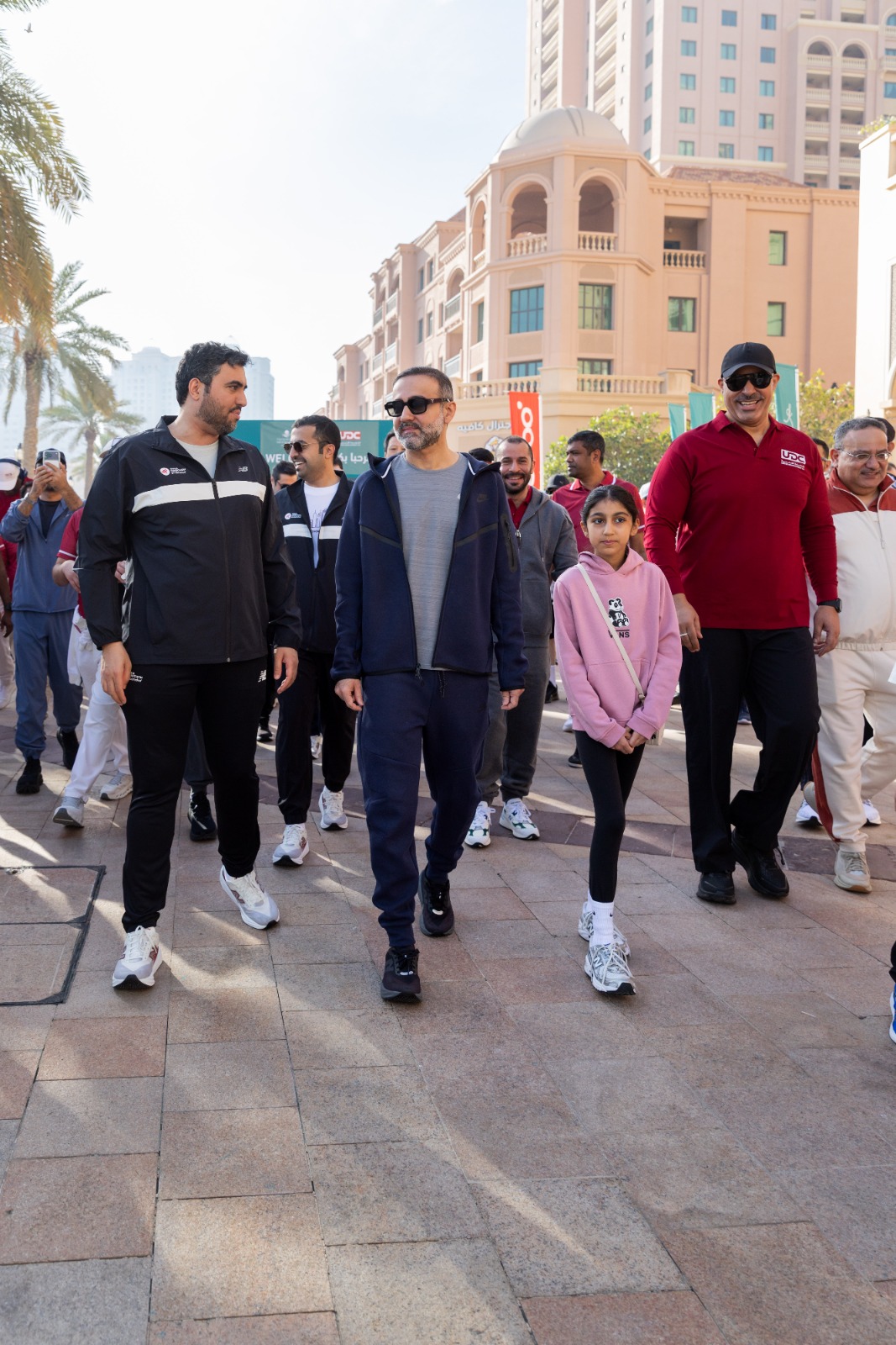 UDC Hosts Community Sports and Activities to Celebrate National Sport Day at The Pearl and Gewan Islands