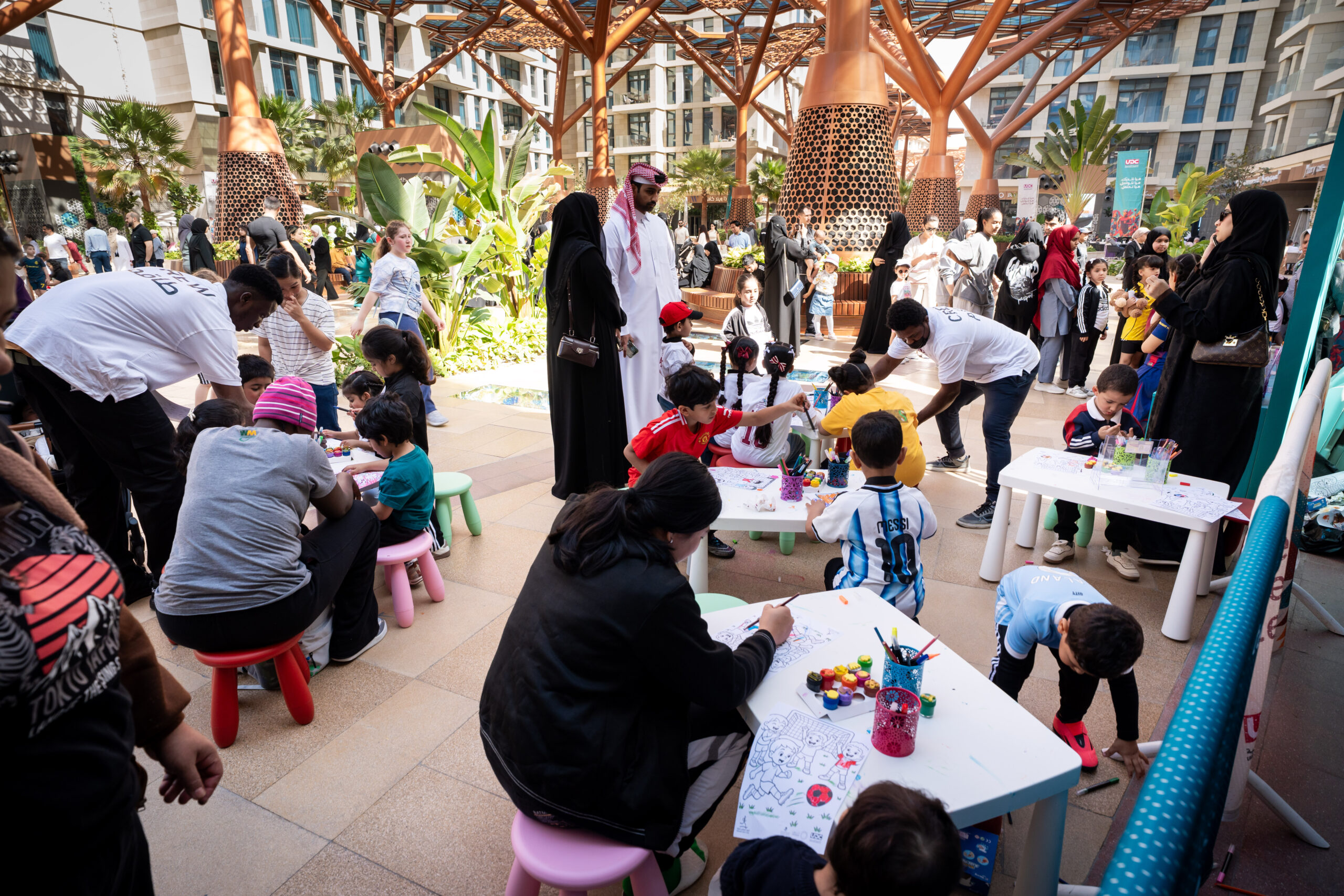 UDC Hosts Community Sports and Activities to Celebrate National Sport Day at The Pearl and Gewan Islands