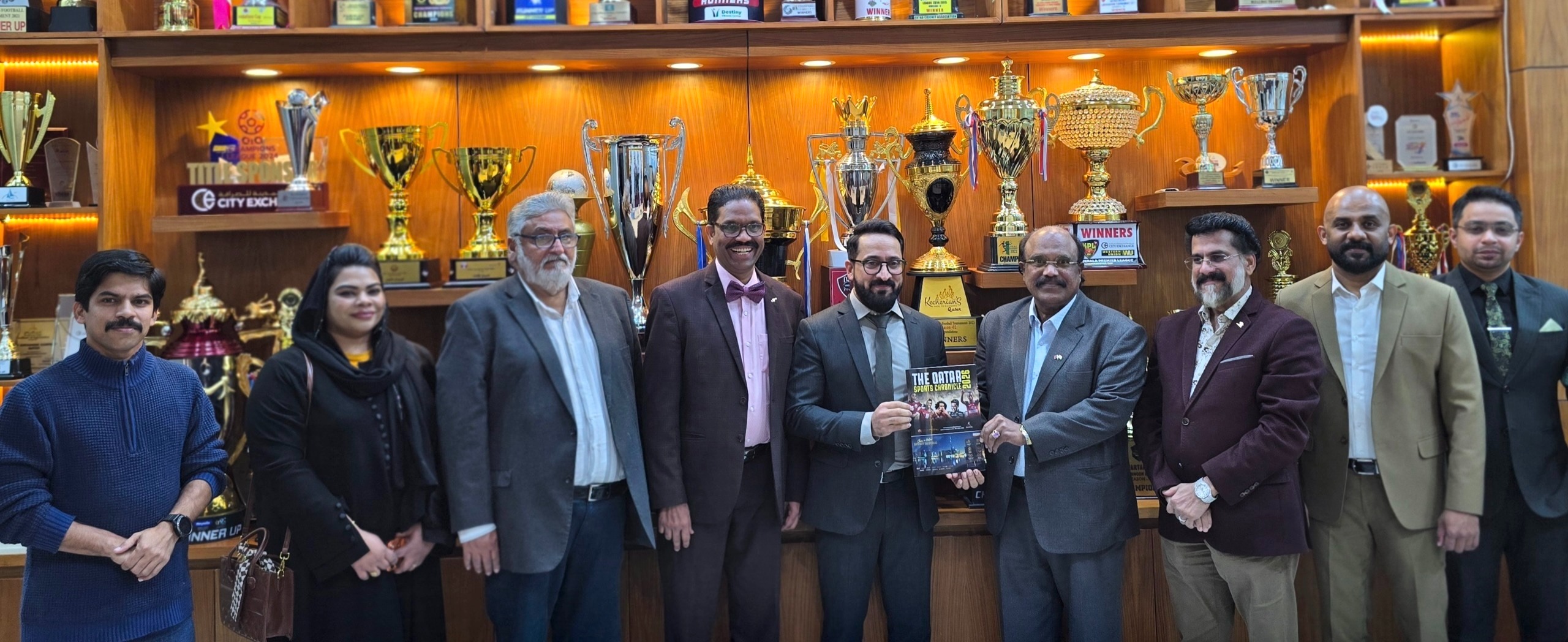 SHARAF P. HAMEED RELEASES “QATAR SPORTS CHRONICLE