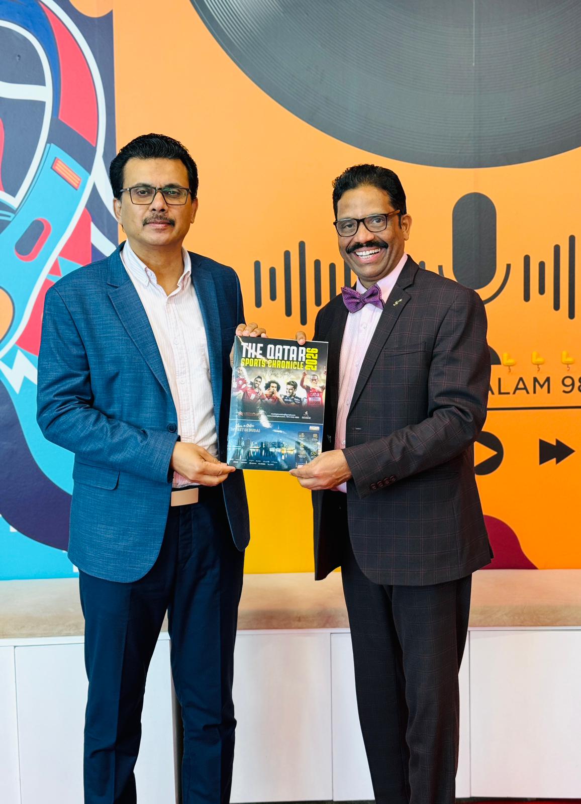 SHARAF P. HAMEED RELEASES “QATAR SPORTS CHRONICLE