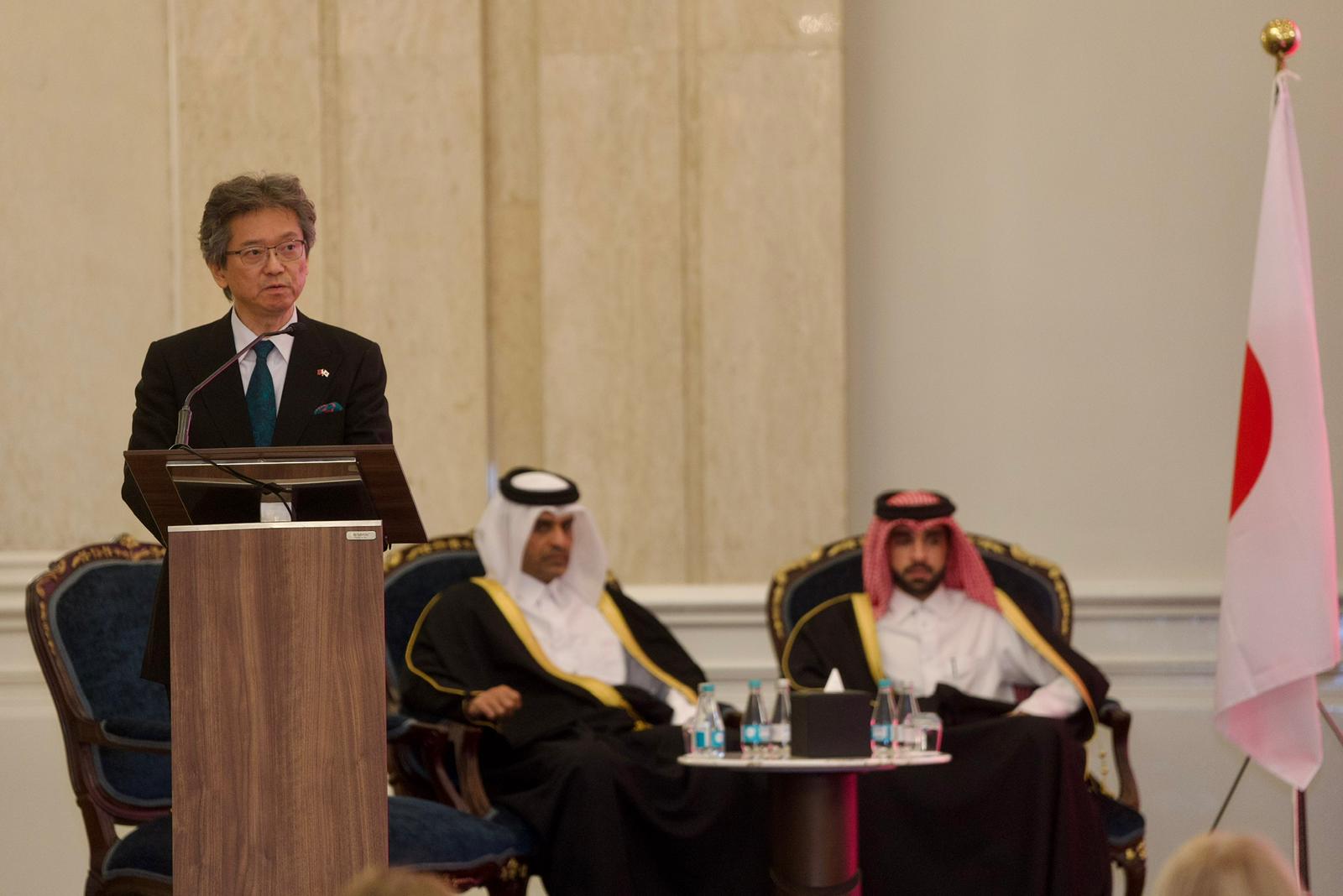 Japan–Qatar Strategic Partnership Celebrated at Emperor’s 66th Birthday Reception in Doha
