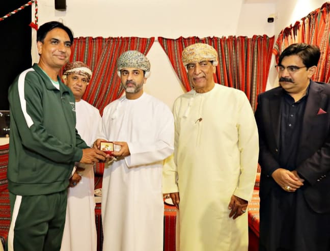 Sheikh Fayyaz Ali Shah Hosts Special Dinner for Pakistan and Oman Hockey Teams