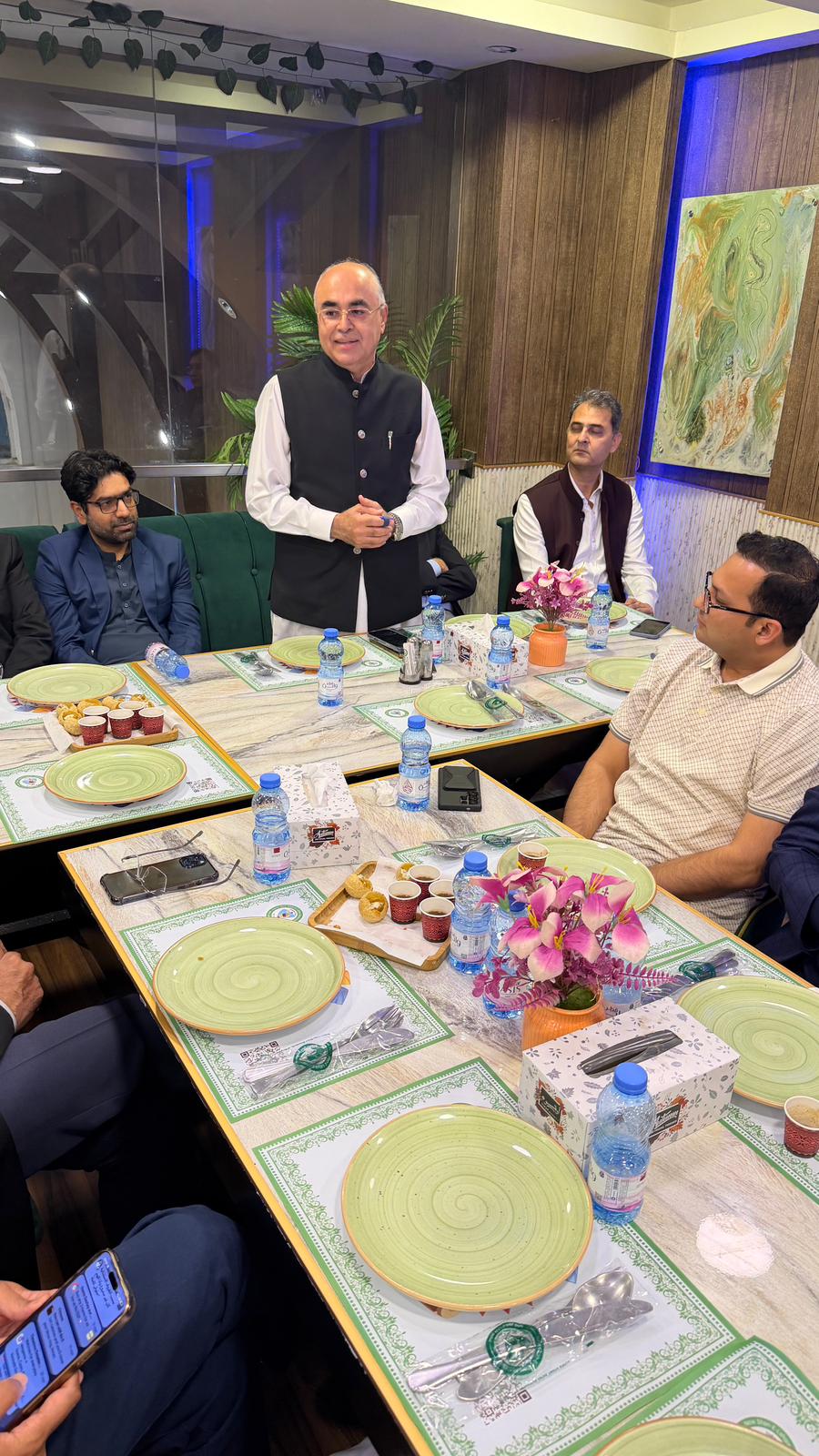 پی آئی اے قطر کے کنٹری منیجر ملک وقاص کے اعزاز میں دوحہ میں پُروقار الوداعی عشائیہ