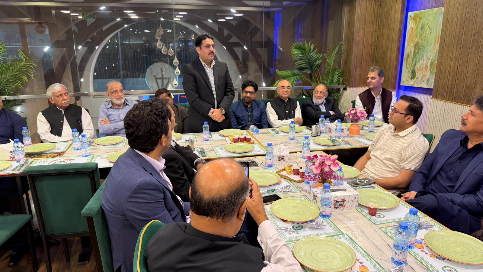 پی آئی اے قطر کے کنٹری منیجر ملک وقاص کے اعزاز میں دوحہ میں پُروقار الوداعی عشائیہ