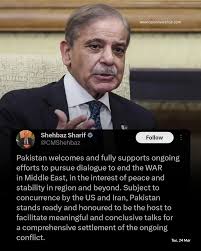 Pakistan Facilitates Temporary U.S.-Iran Ceasefire, Supports Dialogue for Regional Peace