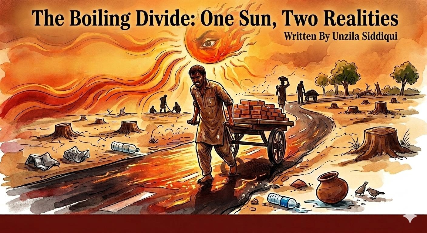 The Boiling Divide: One Sun, Two Realities